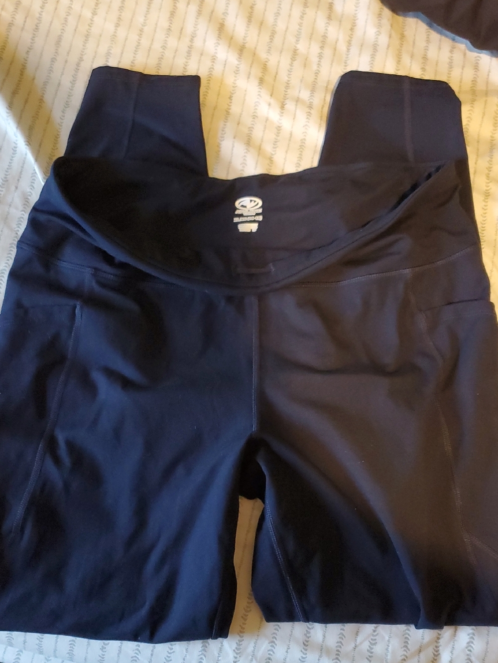 Athletic Works Navy High-Waist Active Leggings